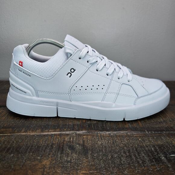 NEW On Cloud The Roger Clubhouse Womens Size 9.5 Court Tennis Shoes Heather Gray - Picture 5 of 11